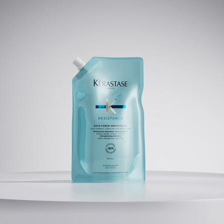 Kérastase Résistance Bain Force Architecte champú fortificante para cabello debilitado y ligeramente dañado