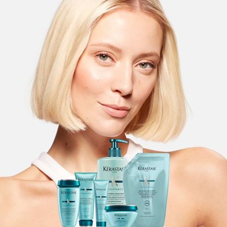 Kérastase Résistance Bain Force Architecte champú fortificante para cabello debilitado y ligeramente dañado