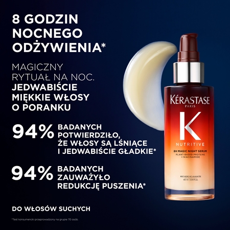 Kérastase Nutritive 8H Magic Night Serum regenerujące serum na noc z efektem rewitalizującym do włosów