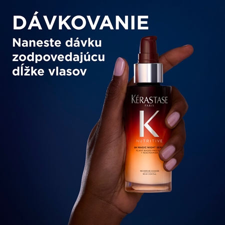 Kérastase Nutritive 8H Magic Night Serum regeneračné nočné sérum s revitalizačným účinkom na vlasy