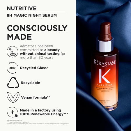 Kérastase Nutritive 8H Magic Night Serum Revitalising and Regenerating Night Serum for hair