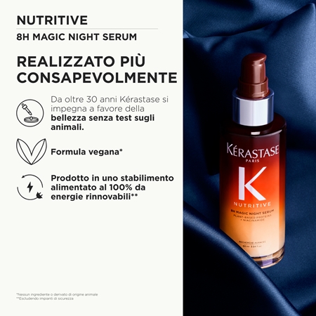 Kérastase Nutritive 8H Magic Night Serum siero notte riginerante effetto rivitalizzante per capelli