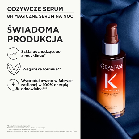 Kérastase Nutritive 8H Magic Night Serum regenerujące serum na noc z efektem rewitalizującym do włosów