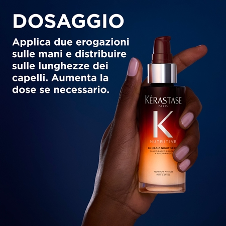 Kérastase Nutritive 8H Magic Night Serum siero notte riginerante effetto rivitalizzante per capelli