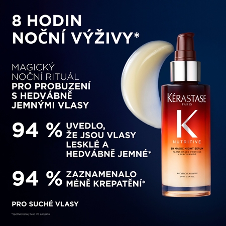 Kérastase Nutritive 8H Magic Night Serum regenerační noční sérum s revitalizačním účinkem na vlasy