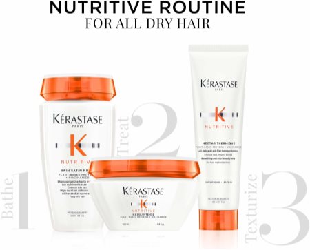 Kit nutriente per capelli secchi