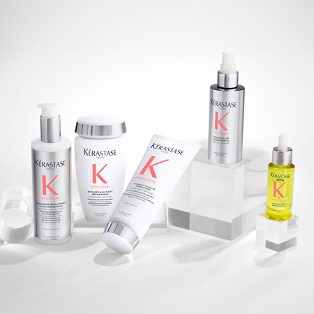 Kérastase Première Concentré Décalcifiant Ultra-Réparateur sampon előtti ápolás a károsult hajra