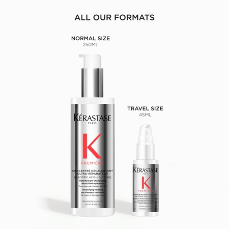 Kérastase Première Concentré Décalcifiant Ultra-Réparateur Feuchtigkeitspflege zur Nutzuung vor der Haarwäsche für beschädigtes Haar
