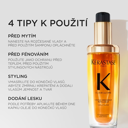 Kérastase Elixir Ultime L'huile Originale vlasový olej pro všechny typy vlasů