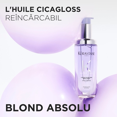 Kérastase Blond Absolu L'huile Cicagloss ulei hidratant pentru parul blond cu suvite