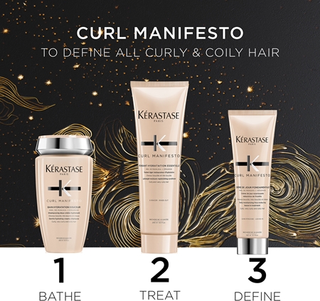 Kérastase Curl Manifesto darilni set za kodraste lase