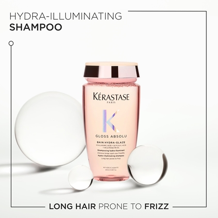Kérastase Gloss Absolu Bain Hydra-Glaze σαμπουάν Για λάμψη και απαλότητα μαλλιών