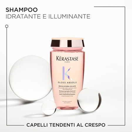 Kérastase Gloss Absolu Bain Hydra-Glaze shampoo per capelli brillanti e morbidi