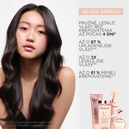 Kérastase Gloss Absolu Insta Glaze kondicionér na lesk a hebkosť vlasov