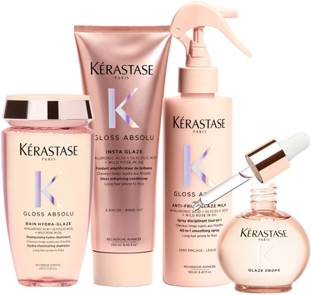 Kérastase Gloss Absolu Anti-Frizz Glaze Milk bezoplachový sprej na lesk a hebkosť vlasov