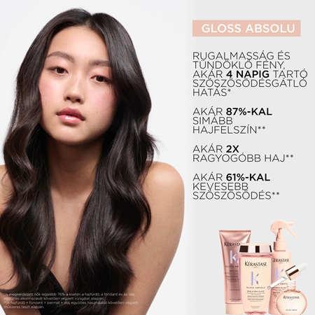 Kérastase Gloss Absolu tápláló olaj hajra töredezés ellen