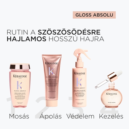 Kérastase Gloss Absolu tápláló olaj hajra töredezés ellen