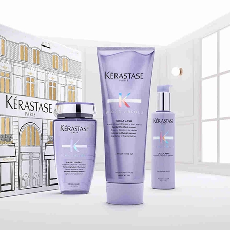 Kérastase Blond Absolu σετ δώρου για ξανθά και με ανταύγειες μαλλιά