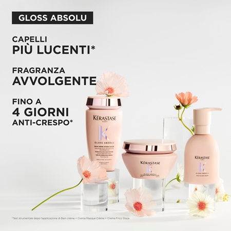 Kérastase Gloss Absolu Créme Bain Hydra-Glaze shampoo per capelli per capelli brillanti e morbidi