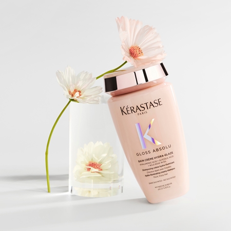Kérastase Gloss Absolu Créme Bain Hydra-Glaze shampoing bain pour des cheveux brillants et doux