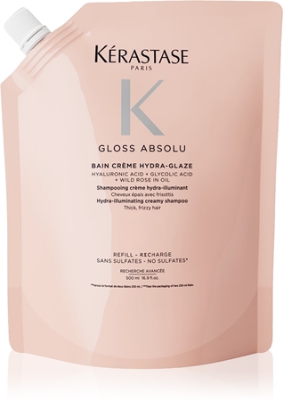 Kérastase Gloss Absolu Créme Bain Hydra-Glaze champô para cabelo brilhante e macio