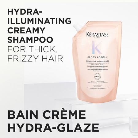 Kérastase Gloss Absolu Créme Bain Hydra-Glaze Shampoo for shiny and soft hair