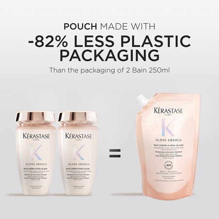 Kérastase Gloss Absolu Créme Bain Hydra-Glaze Shampoo for shiny and soft hair