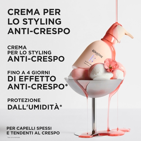 Kérastase Gloss Absolu Frizz - Glaze Cream crema modellante contro i capelli crespi