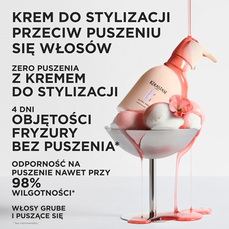 Kérastase Gloss Absolu Frizz - Glaze Cream krem do stylizacji przeciwko puszeniu się włosów