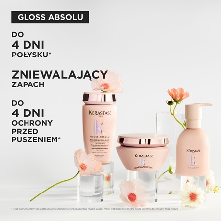 Kérastase Gloss Absolu Frizz - Glaze Cream krem do stylizacji przeciwko puszeniu się włosów