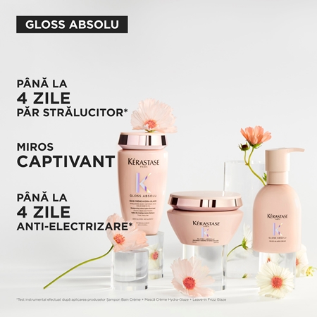 Kérastase Gloss Absolu Frizz - Glaze Cream crema styling anti-electrizare