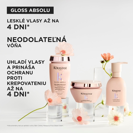 Kérastase Gloss Absolu Frizz - Glaze Cream stylingový krém proti krepateniu