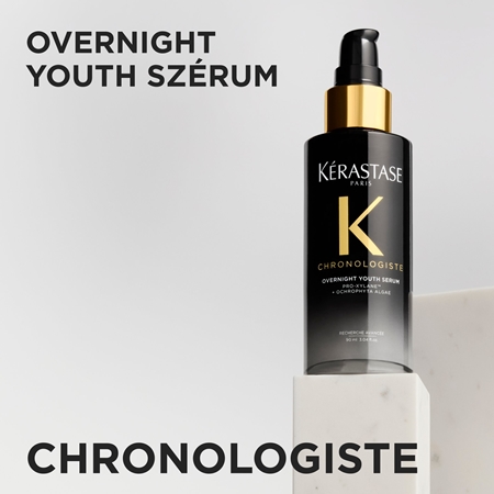 Kérastase Chronologiste Overnight Youth Serum éjszakai fiatalító szérum hajra