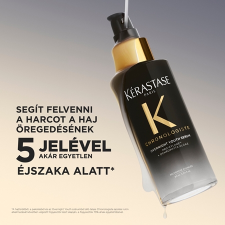 Kérastase Chronologiste Overnight Youth Serum éjszakai fiatalító szérum hajra