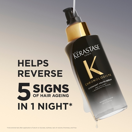 Kérastase Chronologiste Overnight Youth Serum verjüngendes Serum für die Nacht für das Haar