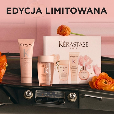 Kérastase Gloss Absolu zestaw upominkowy do nabłyszczania i zmiękczania włosów