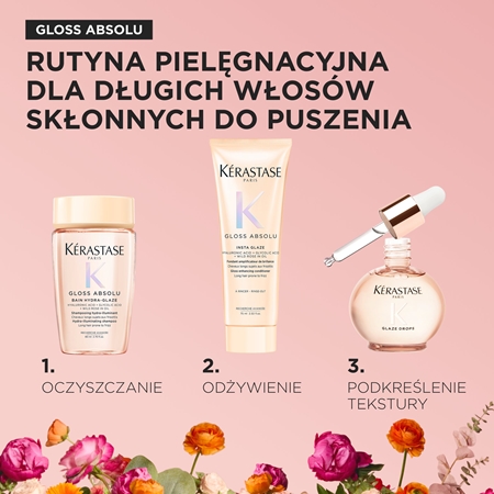 Kérastase Gloss Absolu zestaw upominkowy do nabłyszczania i zmiękczania włosów