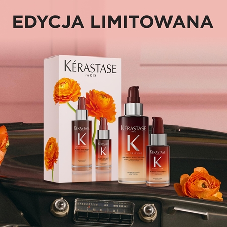 Kérastase Nutritive 8H Magic Night Serum zestaw upominkowy do włosów suchych