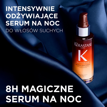 Kérastase Nutritive 8H Magic Night Serum zestaw upominkowy do włosów suchych