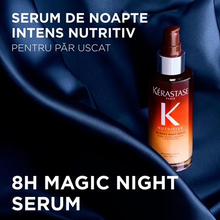 Kérastase Nutritive 8H Magic Night Serum set cadou pentru par uscat