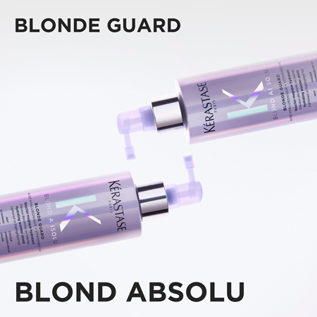 Kérastase Blond Absolu Blonde Guard leöblítést nem igénylő ápolás a haj védelméért és fényéért az összes szőke hajtípusra