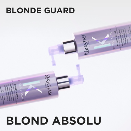 Kérastase Blond Absolu Blonde Guard tratament fără clătire, pentru luciul și protecția culorii părului pentru toate nuantele de blond