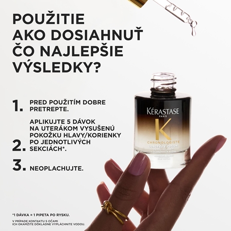 Kérastase Chronologiste Longevity Potion sérum na vlasovú pokožku