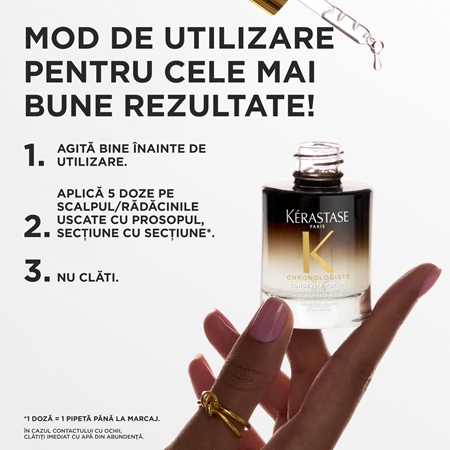 Kérastase Chronologiste Longevity Potion ser pentru scalp