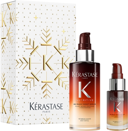 Kérastase Nutritive 8H Magic Night Serum Dāvanu komplekts ar revitalizējošu efektu