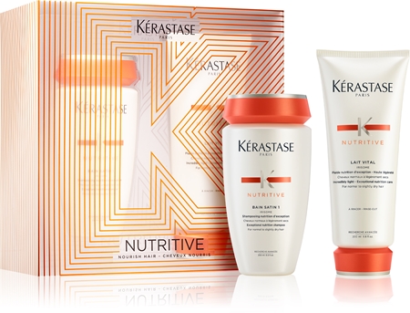 Kérastase Nutritive Bain Satin 1 Kosmetik-Set (Für normales bis trockenes Haar) für Damen