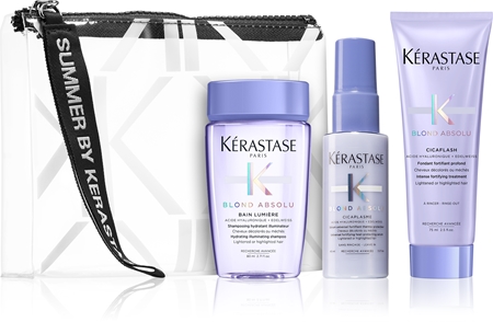 Kérastase Blond Absolu putno pakiranje (za plavu i kosu s pramenovima)