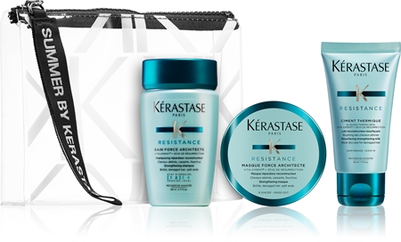 Kérastase Résistance set pentru voiaj (pentru par deteriorat)