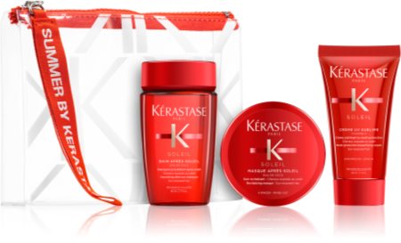 Kérastase Soleil Rejsepakke (til hår, som er skadet af klor, sol og Med UV-filter | notino.dk