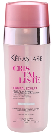 Kérastase Cristalliste Cristal Sculpt sérum dual para un brillo sublime y ligereza del cabello